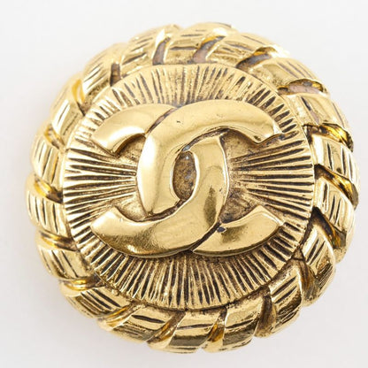Chanel Coco Mark Vintage Gold Plated Ladies 23.0g Earring