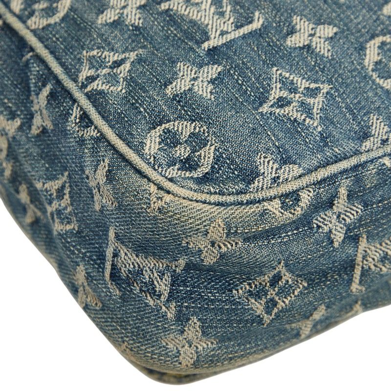 Louis Vuitton Monogram Denim Camera Bag Crossbody Shoulder Bag M95348 Blue