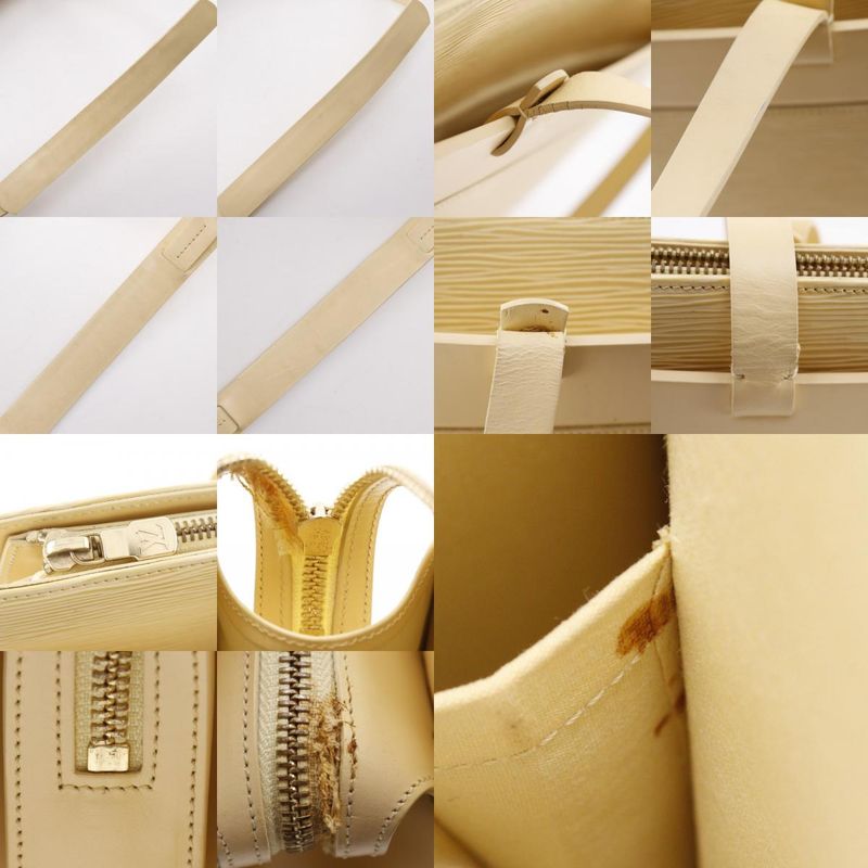 Louis Vuitton Croisette PM M5249a Epi Leather Vanilla Cream Lw0020 Ladies Tote