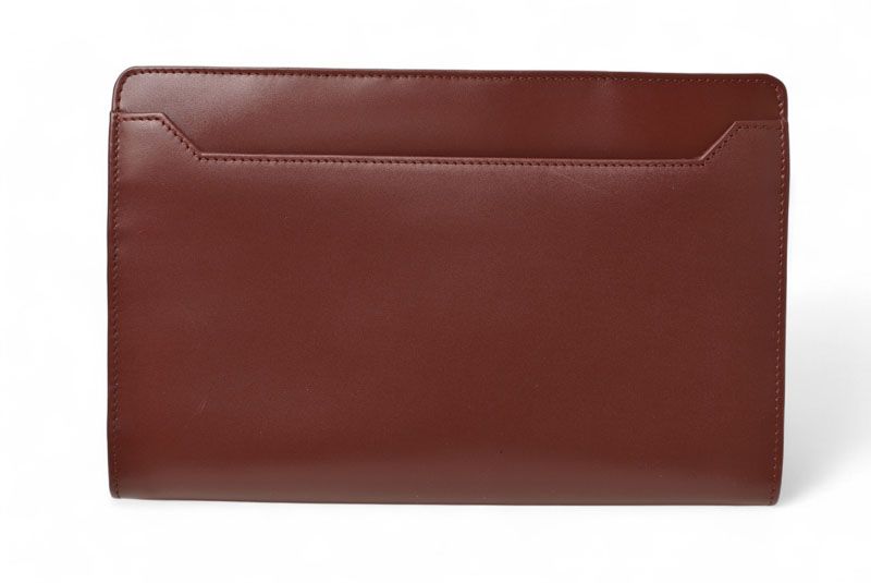 Cartier Clutch Bag Must Line Cartier Men's Bag Leather Bordeaux L1000060