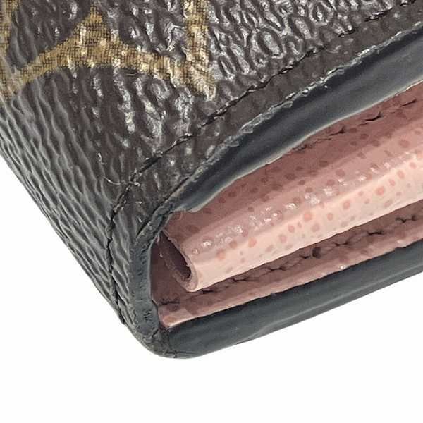 Louis Vuitton Monogram Portefeuille Sarah M62235 Rose Ballerine Long Wallet