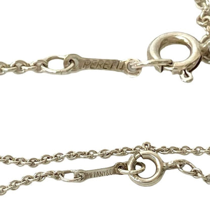 Tiffany & Co Open Heart Motif Silver 925 Necklace Pendant Accessori