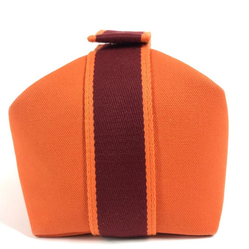 Hermes Handbag Brid A Black PM Brid A Black PM Canvas Orange