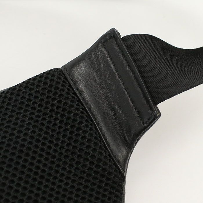 Fendi Belt Bag Diagonal 7va434 A9XS Body Bag PVC Leather Men