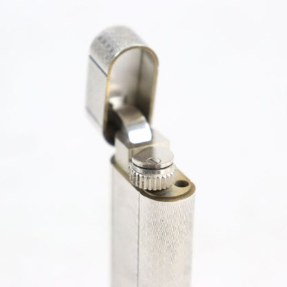 Cartier Allover Oval Roller Lighter Silver Men's Women's