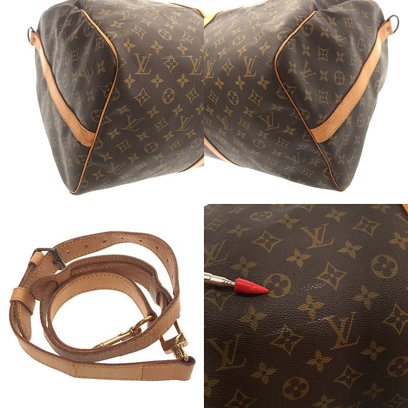 Louis Vuitton M41414 2way Monogram Keepall Bandouliere 55 Shoulder Boston Bag -