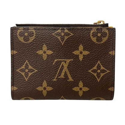 Louis Vuitton Monogram Portefeuille Lisa M83649 Compact Bifold Wallet Women
