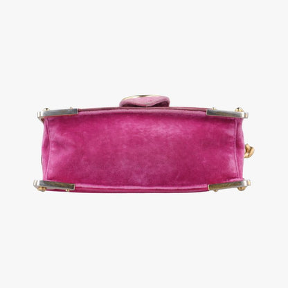 Prada Cahier Lion Head Red And Pink Velour 1bd089110
