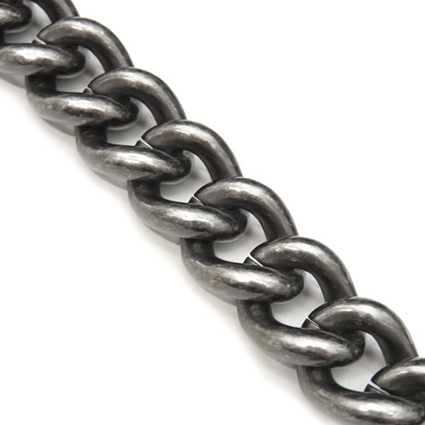 Chanel Shoulder Bag Boy Chanel Leather Navy Gunmetal Hardware Navy Blue Chain