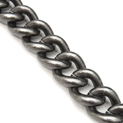 Chanel Shoulder Bag Boy Chanel Leather Navy Gunmetal Hardware Navy Blue Chain