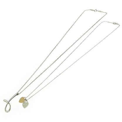 Tiffany & Co Silver Gold Necklace and Other 4 Pieces 925 750 Engraved 404776