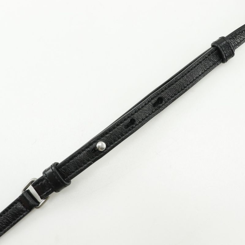 Saint Laurent Paris Sakosh 581697 1ge0e 1000 NERO Leather Black Unisex Shoulder