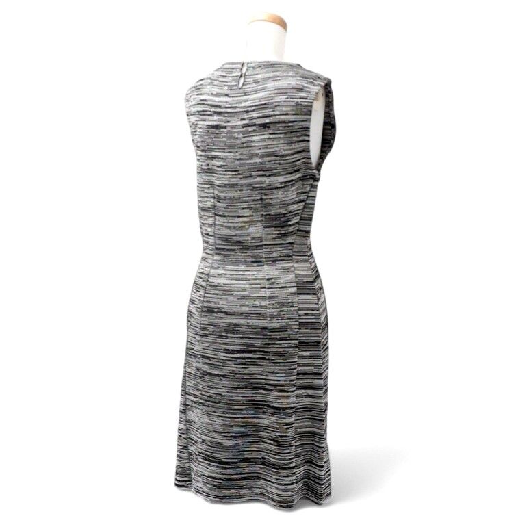 DIOR Dress Size 44 Sleeveless Knit Allover Midi 20230509 Gn2977