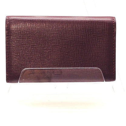 Cartier Key Case 6 Bridges L3000156 Must Line Leather Red Hardware Gold