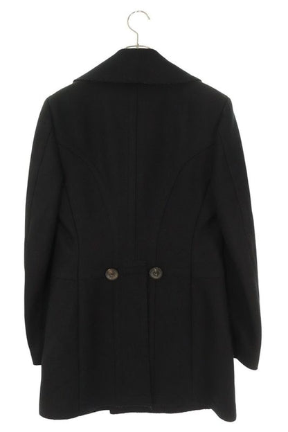 Gucci 162721 Z2415 Double Breasted Pea Coat Men's 44