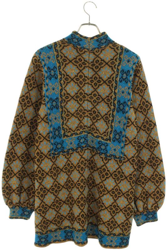 Gucci 598836 Xka5o Allover Knit Dress Women's L