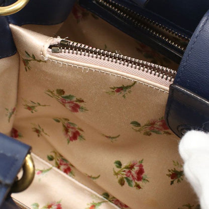 Gucci 2WAY GG Marmont 448054 Tote Bag Denim Leather Women