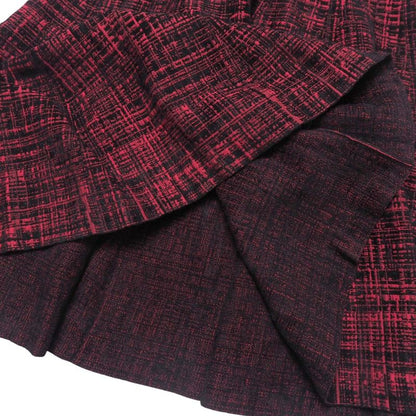 Prada Dress Size 40S Sleeveless Knit Jersey Allover Midi Flare Made In Italy