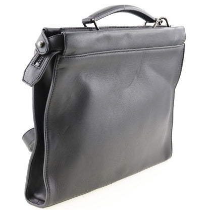 Fendi Peekaboo Celia 2WAY Shoulder Calf Black Men's Business Bag