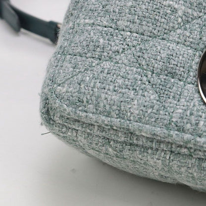 DIOR Small Cannage Dior Caro M9241 Shoulder Bag Tweed Women's