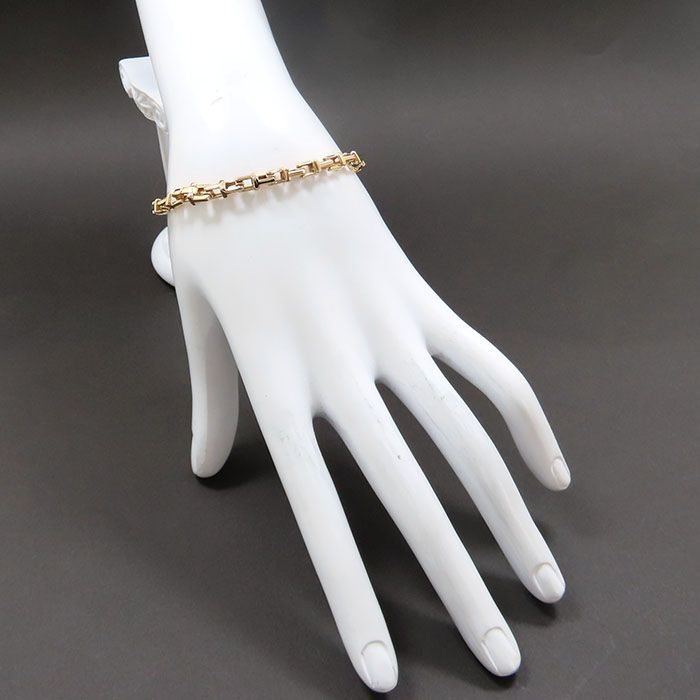 Tiffany & Co Tiffany & Co T Narrow Chain Bracelet 18K Pink Gold 750 Pink Gold