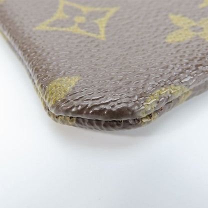 Louis Vuitton Coin Case Pochette Cles M62650 Monogram Brown Gold Hardware Pouch