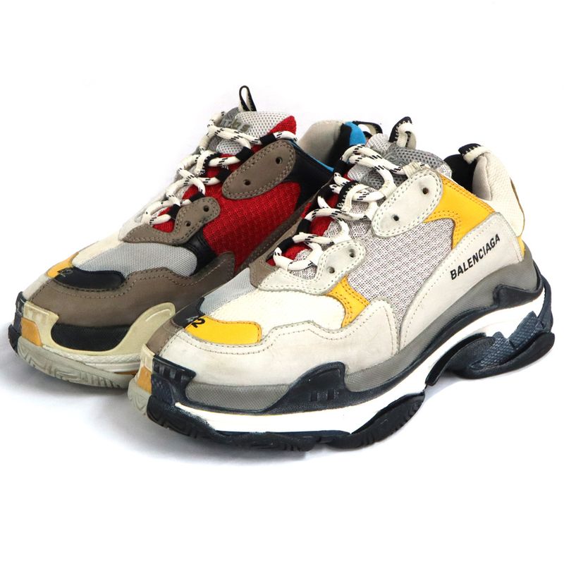 Balenciaga Triple S Split Sneakers - Size 42 27.5cm (10.83in) Multicolo