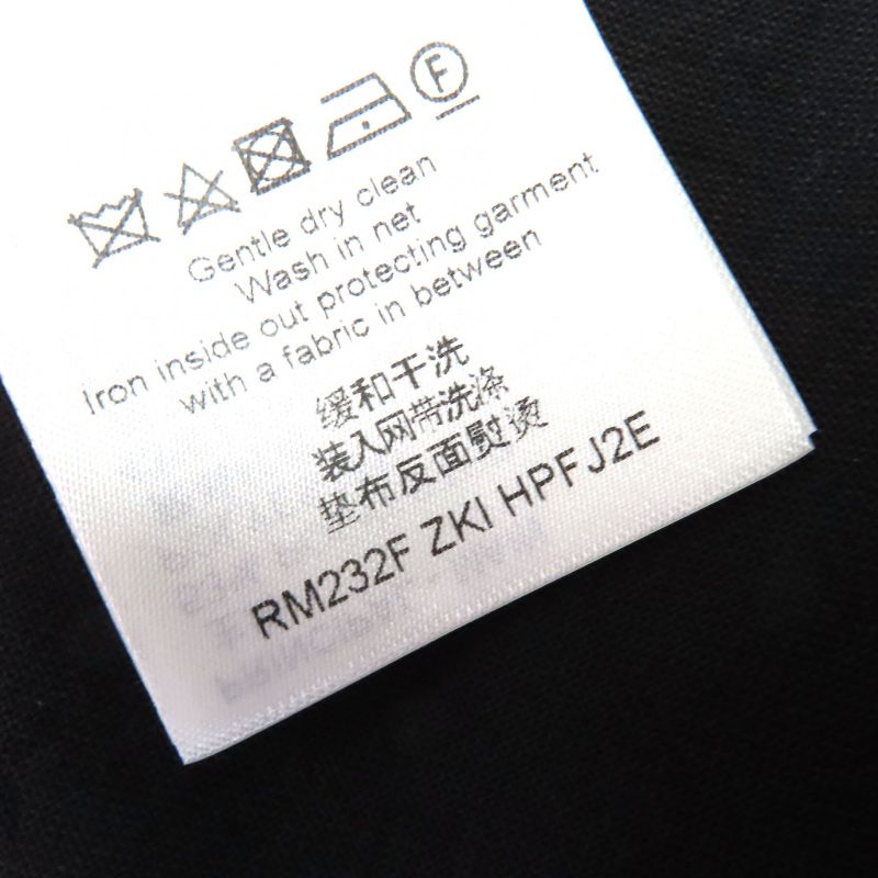 Louis Vuitton 23AW Wool Monogram Allover Pattern Single Tailored Jacket Black