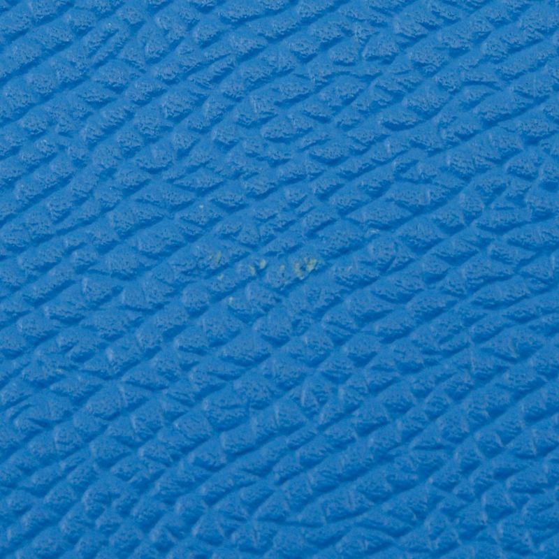 Hermes Toudou 37 Felt And Vaux Epson Blue Zanzibar Blue/gray A Unisex Clutch Bag