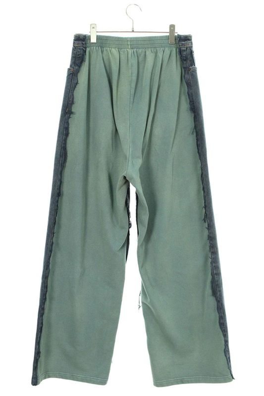 Balenciaga 23SS 738751 Tow55 Hybrid Baggy Denim Pants Men's M