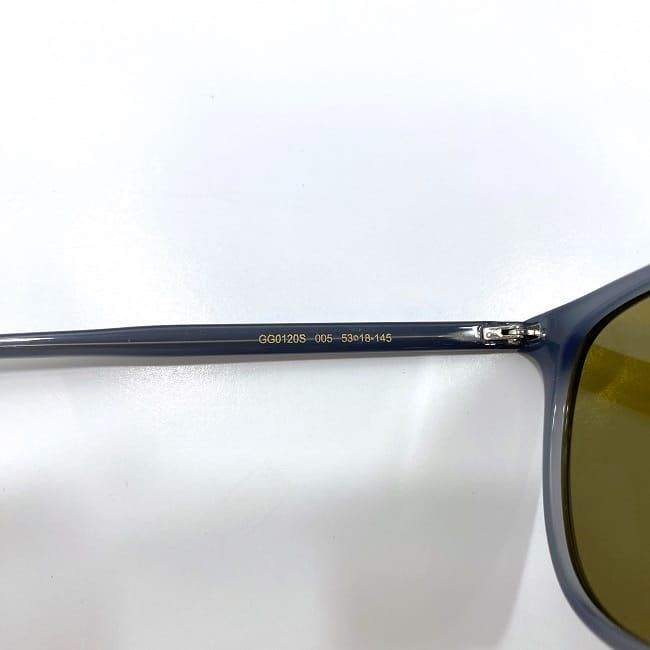 Gucci Sunglasses in Gray Brown Gg0120