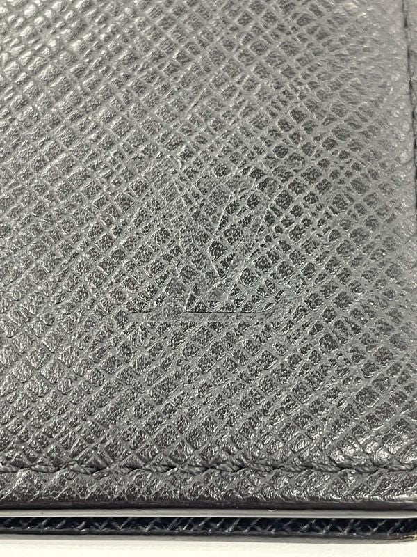 Louis Vuitton Taiga Portefeuille Alexandre NM Long Wallet M64597 Noir Black