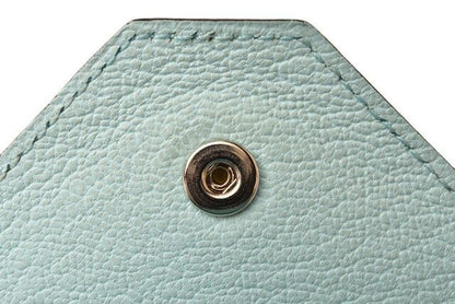 Hermes Coin Case Coin Purse Hermes Le Van Cattle Leather Light Blue