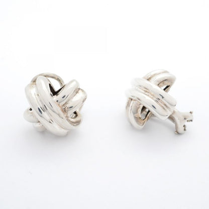 Tiffany & Co Earring Signature Silver 925 Ladies