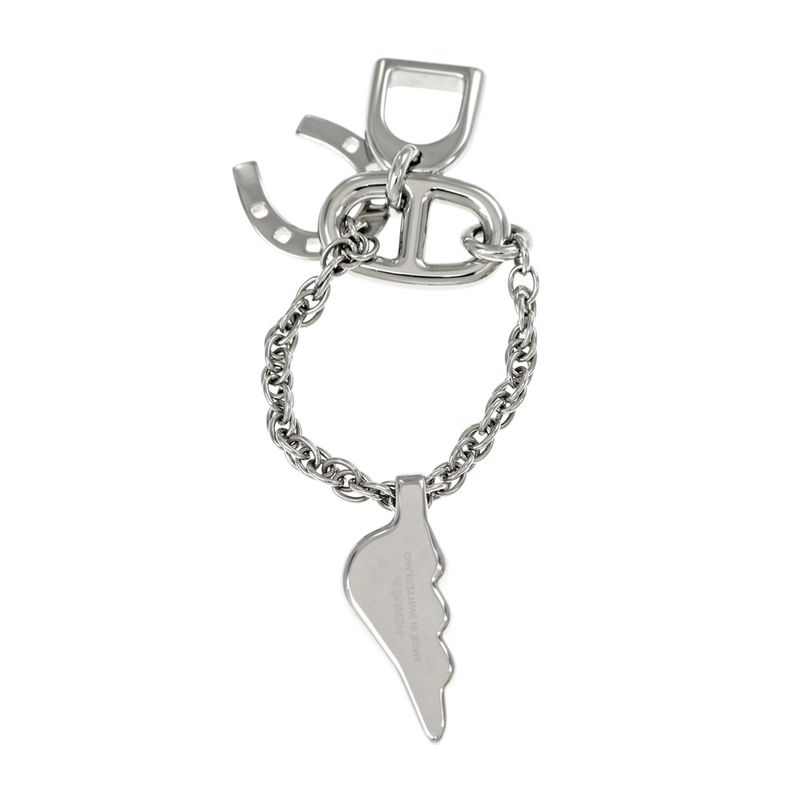Hermes Key Holder Bon Voyage Silva Hardware Key Holder Key Ring Missing