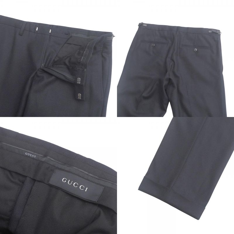 Gucci Pants Size 46R Slacks No Tuck Made In Italy 20250530 Ra4991