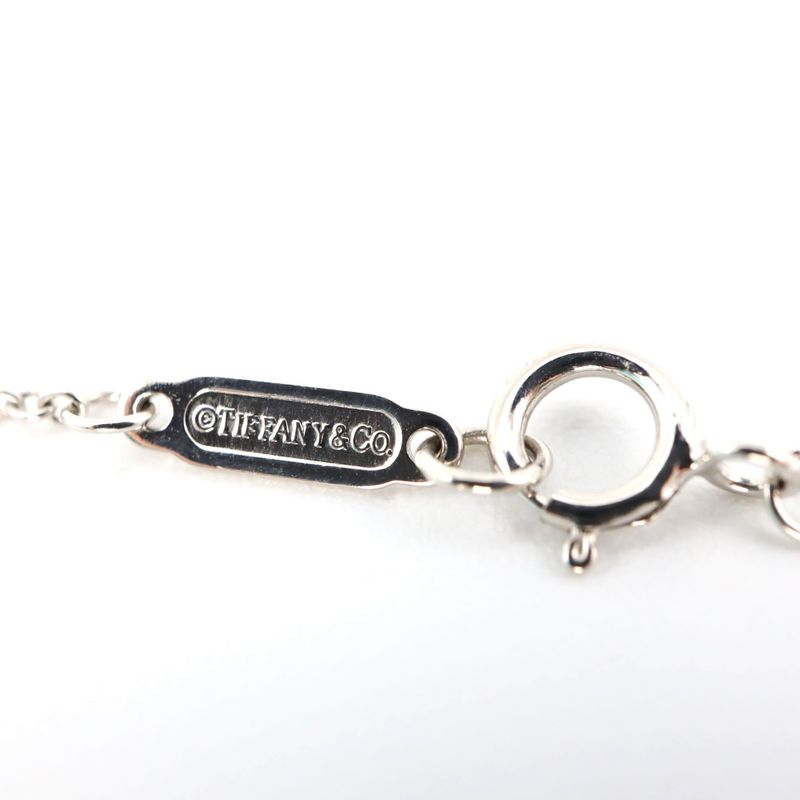 Polished Tiffany & Co Tiffany & Co Bow Bracelet White 750 Total Length: Approx