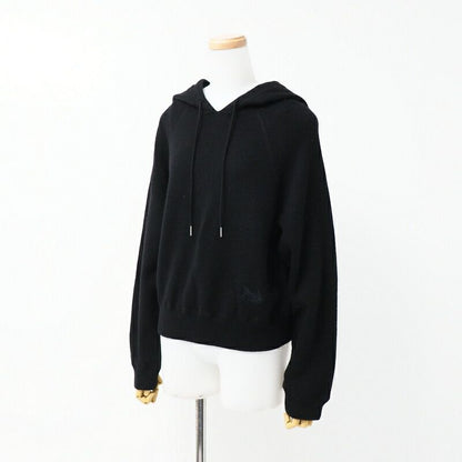 Celine Hoodie Size S Eddy Period Cashmere Knit Hoodie Black Made In Italy