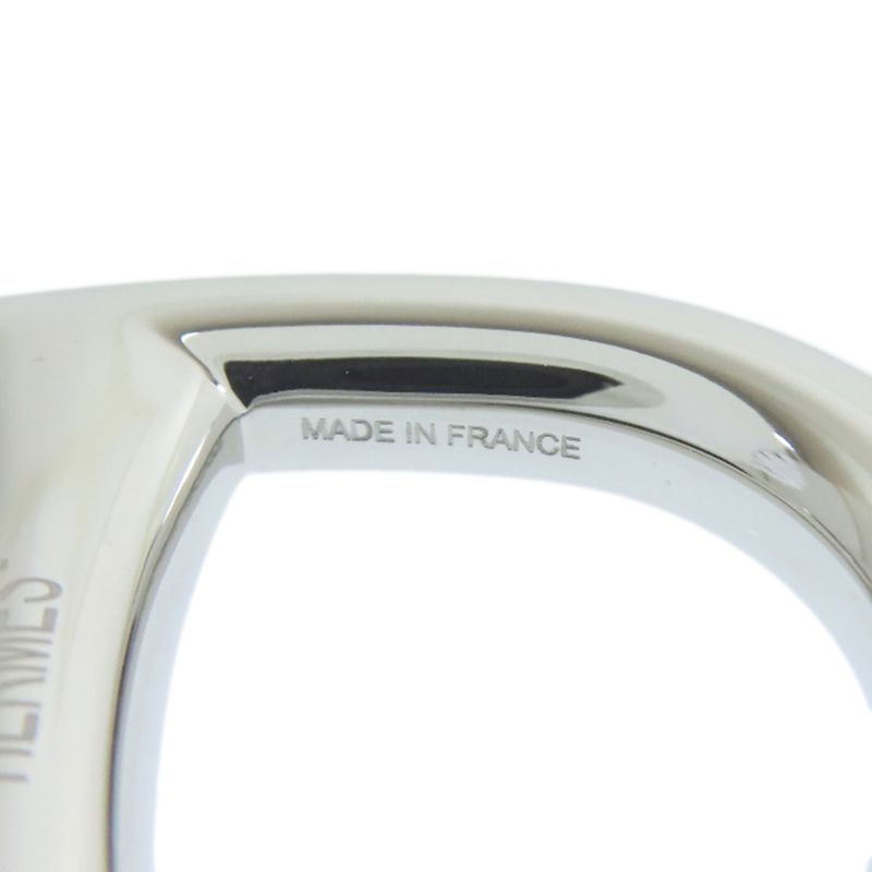 Hermes Chaine D'ancre Scarf Ring Metal Women