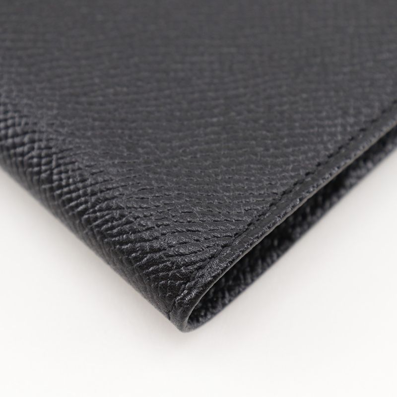 Bvlgari Leather Black Unisex Notebook Cabas