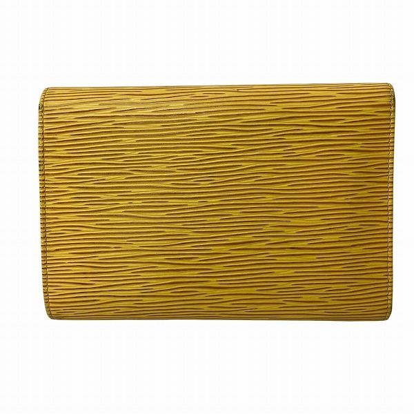 Louis Vuitton Epi Porte Trésor International M6228h Trifold Wallet With Card