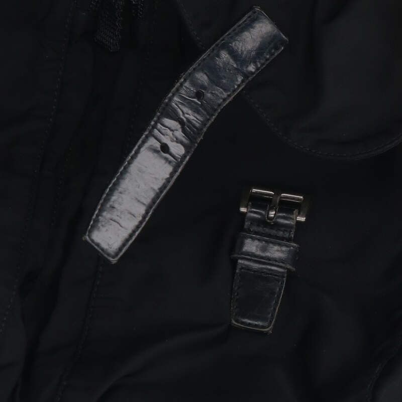 Prada Bt6671 Triangle Logo Plate Nylon Shoulder Bag For Men