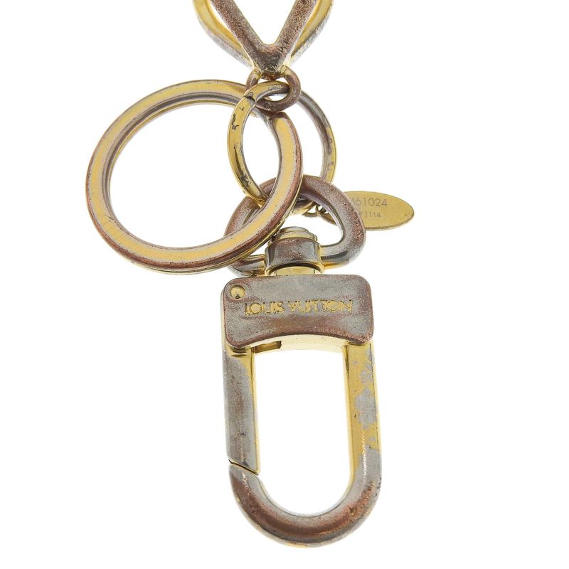 Louis Vuitton LV Sphere Charm M61024 Gold Plated Dp1114 Unisex Key Holder