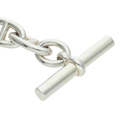 Hermes Chaine D'ancre TGM Chaine D'ancre TGM Silver Bracelet Men's 13link