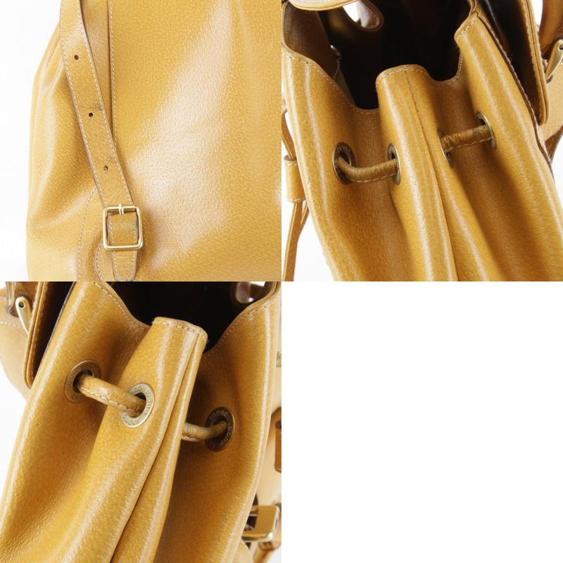 Gucci 003 2058 0016 Backpack Daypack Leather / Bamboo Women