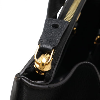 Louis Vuitton City Steamer PM Handbag 2WAY Shoulder Bag Leather Noir Black