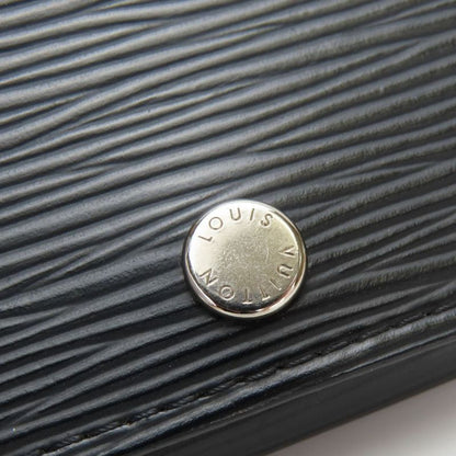 Louis Vuitton Card Case Envelop Carte De Visite M56169 Epi Leather Noir Black