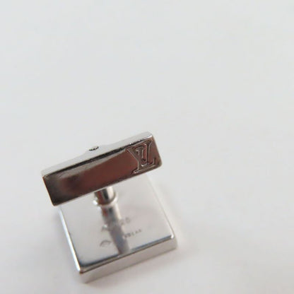 Louis Vuitton Bouton De Manchettes Ag925 Damier Cufflinks Button