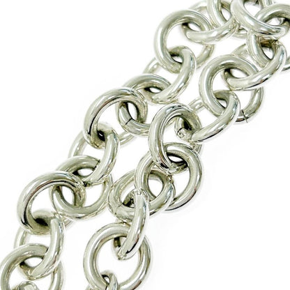 Tiffany & Co Tiffany & Co Silver Heart Tag Bracelet 34.5g 925 Engraved 342636