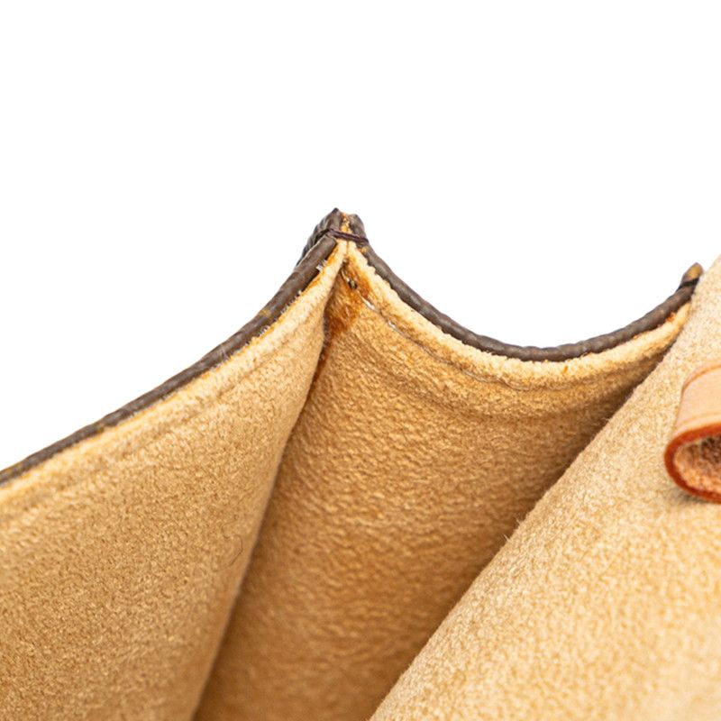 Louis Vuitton Monogram Pochette Twin PM Crossbody Mini Shoulder Bag M51854